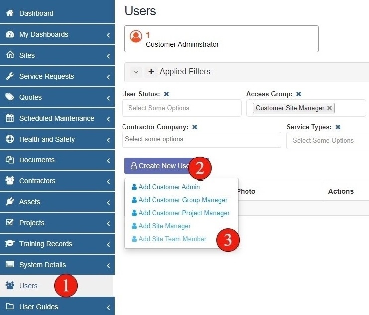 User Management Overview