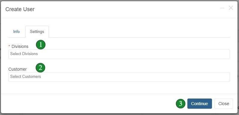 New User Setup Form